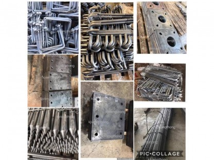 รับผลิต Jbolt Anchor Bolt Lbolt และ ตัดเจาะรูเพลทตามสั่ง - โรงงานผลิตแบบเหล็ก - เคเจเวียงทอง